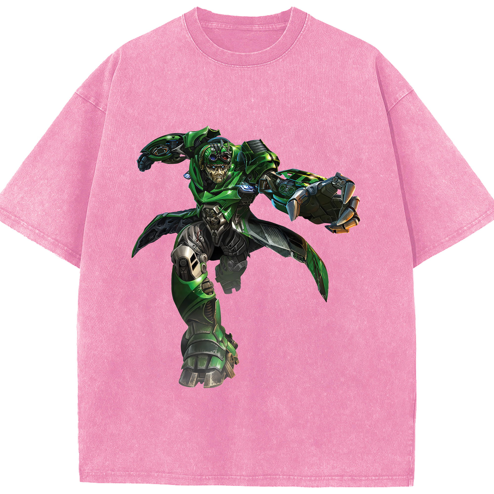 （画像用） Transformers トランスフォーマー 綿100% ヴィンテージ風 半袖Tシャツ（フロントプリント）